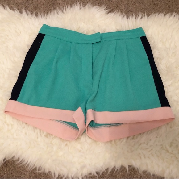 Ellison Pants - Ellison color block shorts